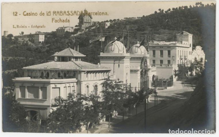 Postales: a11180 Barcelona Casino De La Rabassada Fachada Roisin N&ordm; 12 sc fotografica
