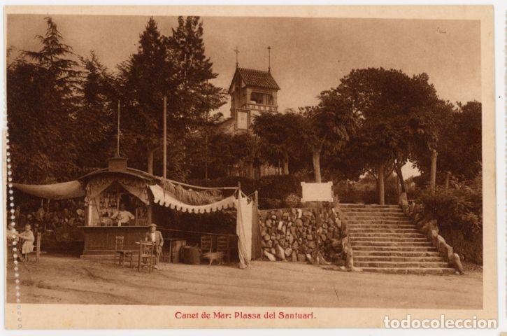 Postales: a11196 Canet De Mar Plassa Del Santuari Villarroca sc xiringuito