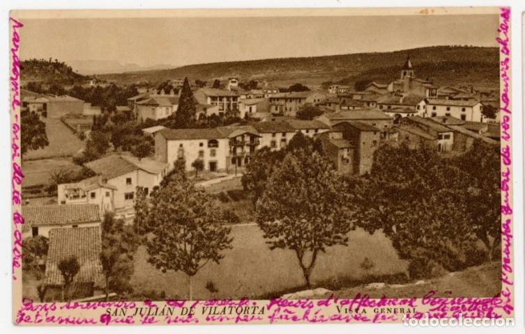 Postales: a11206 sant julia de vilatorta vista general rieusset circulada