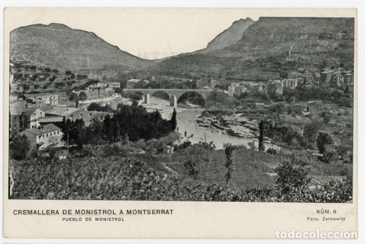 Postales: a11207 monistrol de montserrat cremallera pueblo zerkowitz n&ordm;6 sc