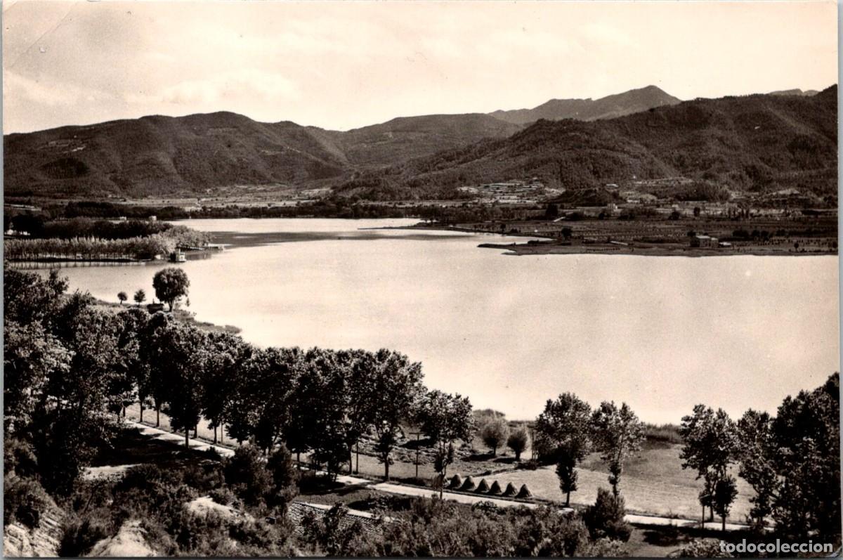 Postales: Ba&ntilde;olas - Vista general del lago - Ed. Fot. Bosch 9/20 - 138x91mm