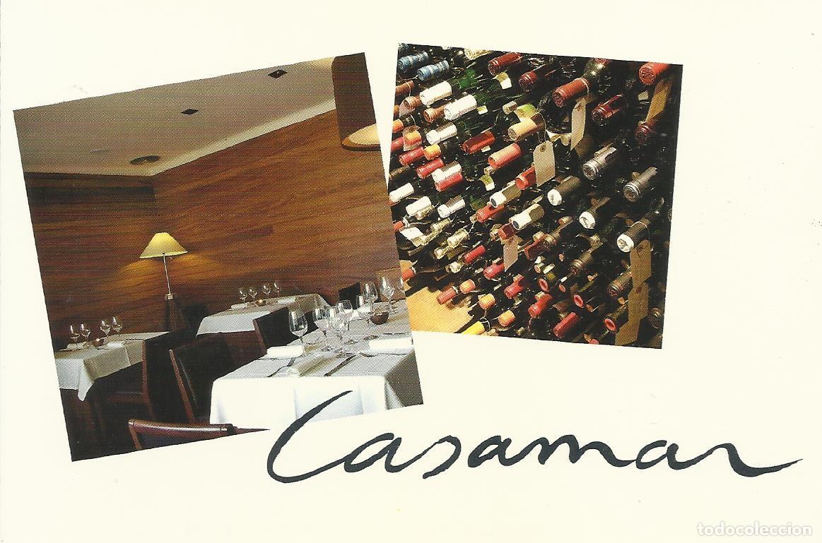 Postales: Casamar. Restaurant Hotel. Postal. Llafranc. Calella. Costa Brava. 10x15 cm. 2009.