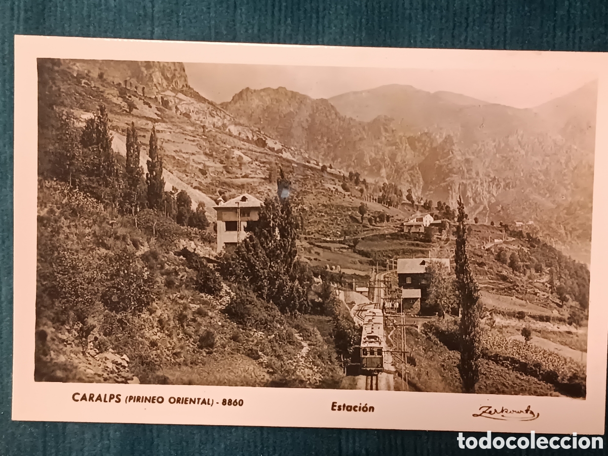 Postales: CARALPS 8860. Estaci&oacute;n. Queralbs