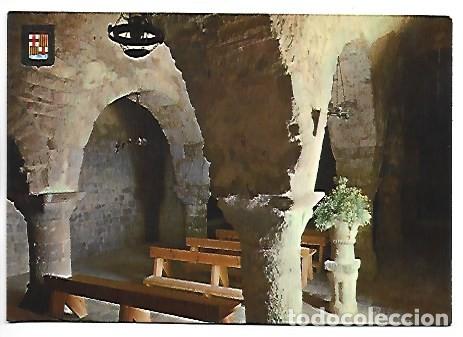 Postales: INTERIOR DE L&acute;ESGLESIA (S.X).- LA TOSSA DE MONTBUI - IGUALADA / BARCELONA