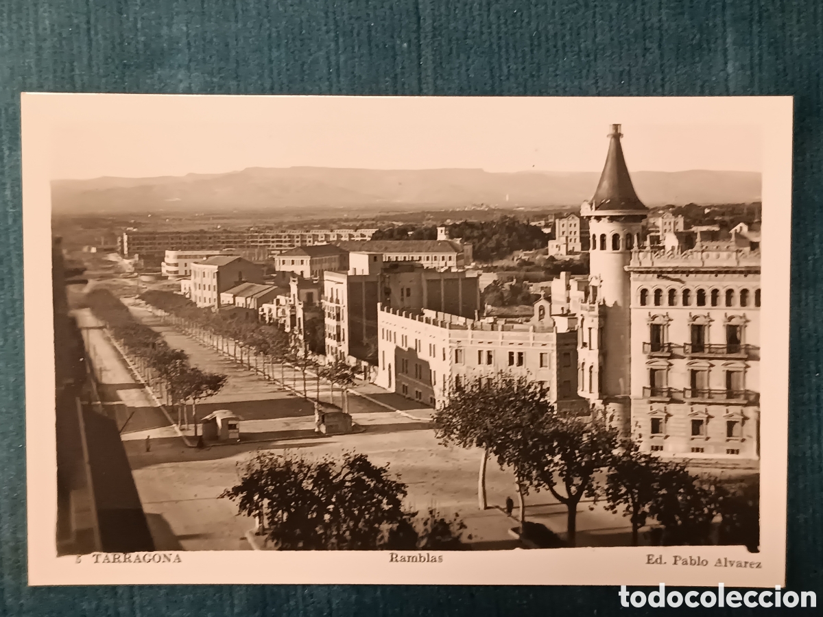 Postales: 5 TARRAGONA. Ramblas