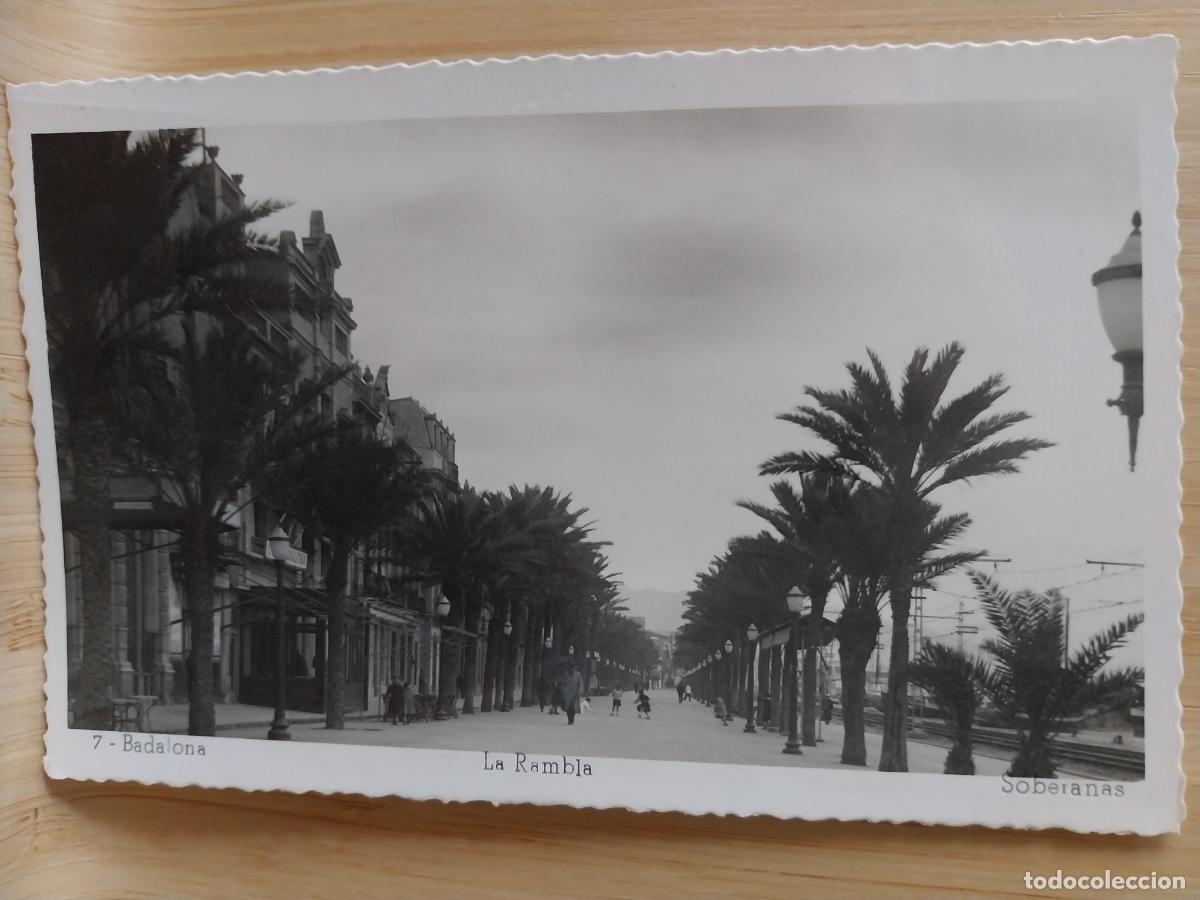 Postales: BADALONA LA RAMBLA ED SOBERANAS 7 SC ORIGINAL