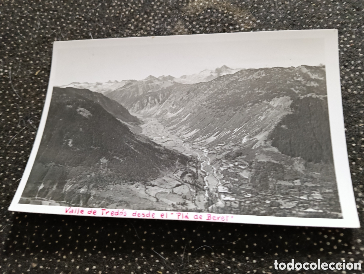 Postales: Postal del Valle de Aran, L&eacute;rida, Valle de Tredos desde el Pla de Benet.