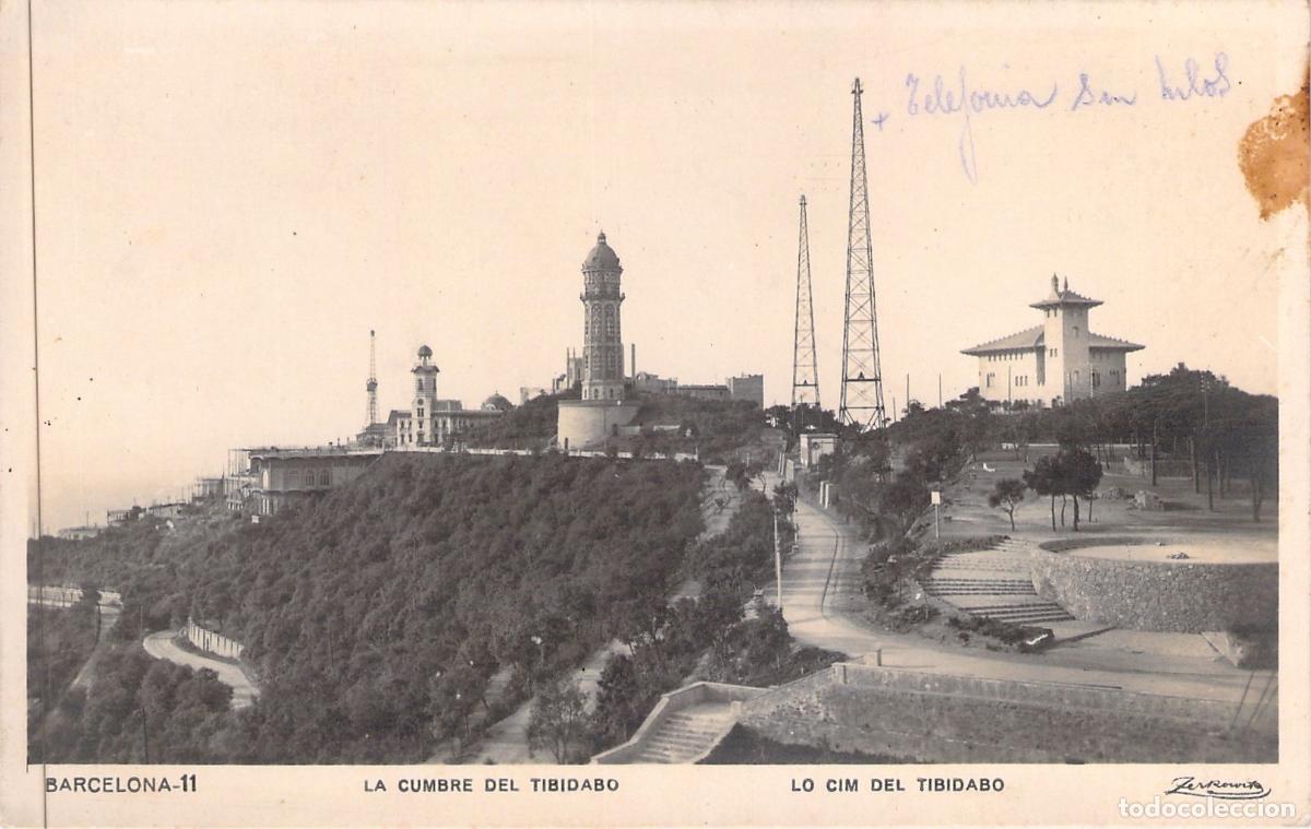 Postales: Postal de la Cumbre del Tibidabo en Barcelona, Zerkowitz