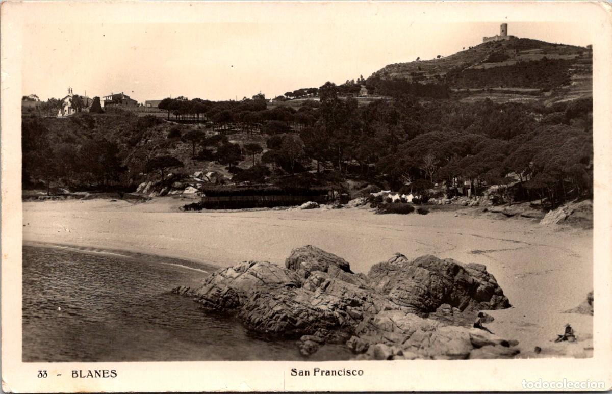 Postales: Blanes - San Francisco - n&ordm; 33 - Sin m&aacute;s datos - 136x86mm