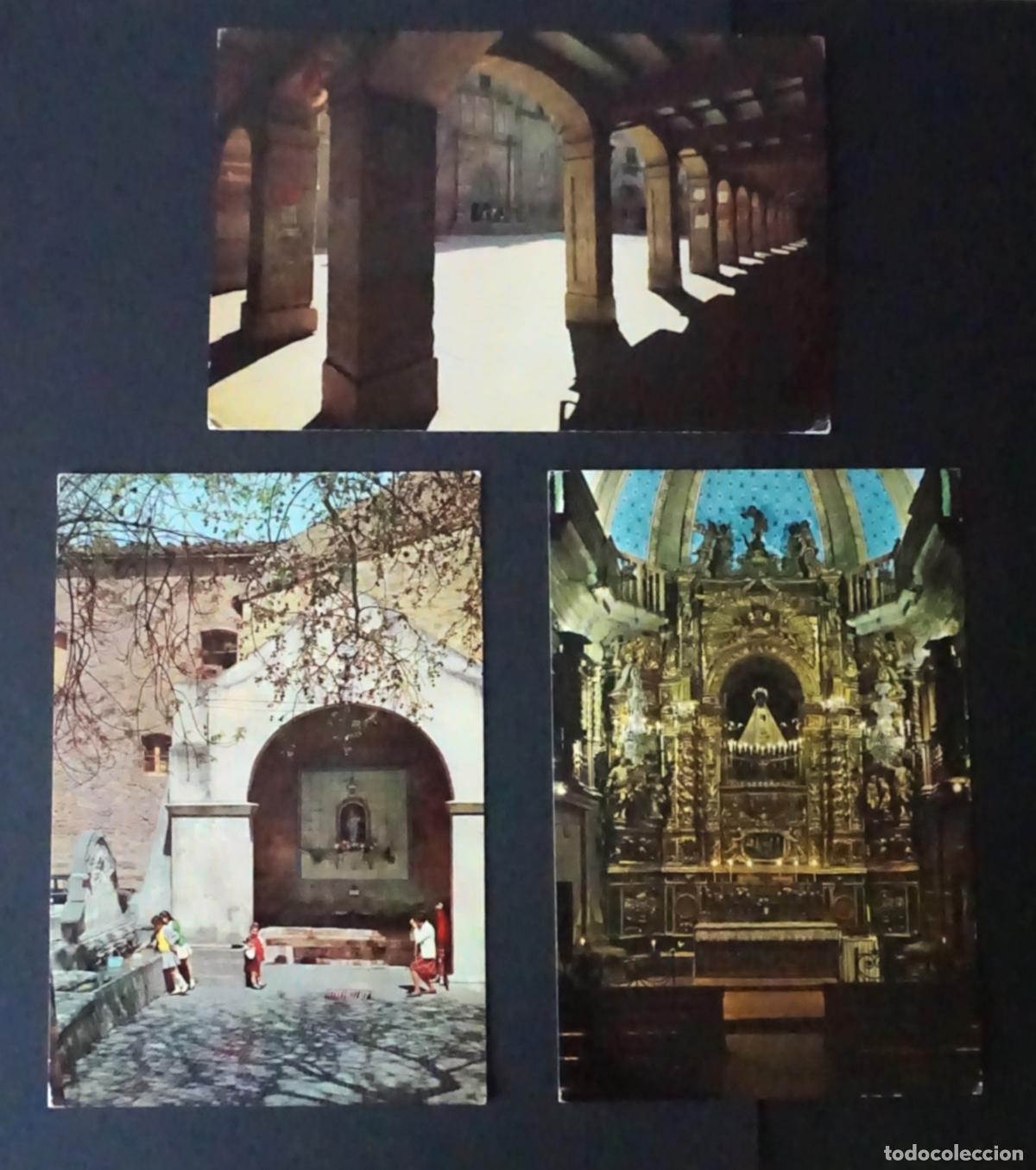 Postales: 3 postales de Guissona circuladas en los a&ntilde;os 60 del pasado siglo