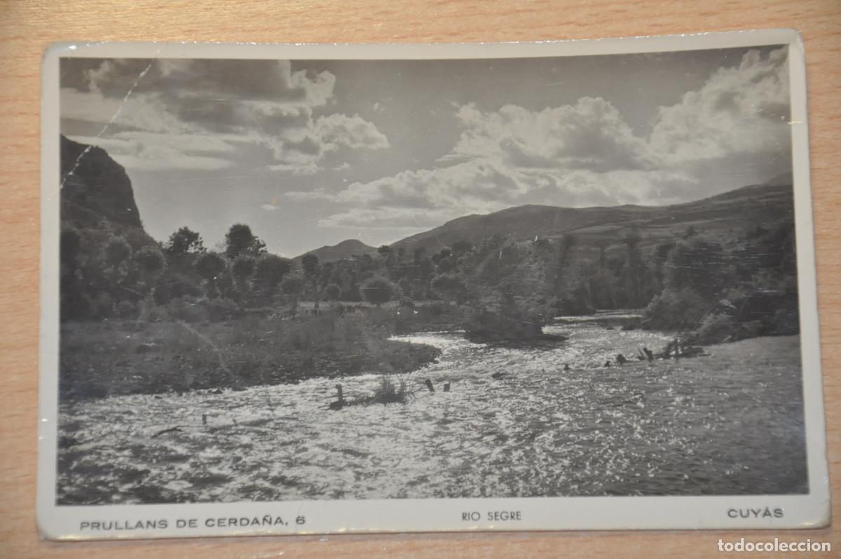 Postales: postal prullans de cerda&ntilde;a, rio segre foto cuyas