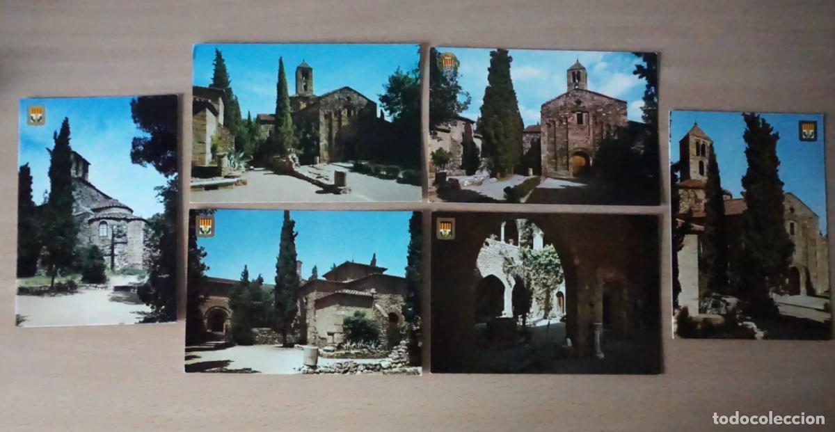 Postales: 6 postales de las Iglesias Rom&aacute;nicas de Sant Pere, sin circular editadas en los a&ntilde;os 60