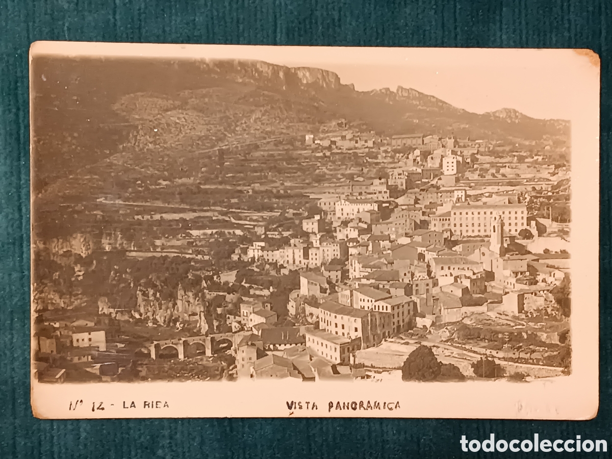Postales: N&deg;14 LA RIBA. VISTA PANORAMICA