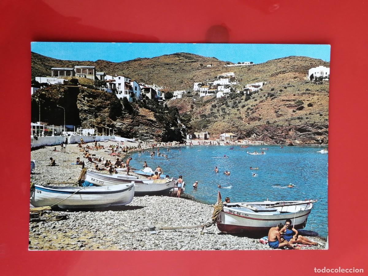 Postales: POSTAL 18548 ESCRITA-GARRABELLA 1587 PORT BOU GIRONA PLAYA BARCOS