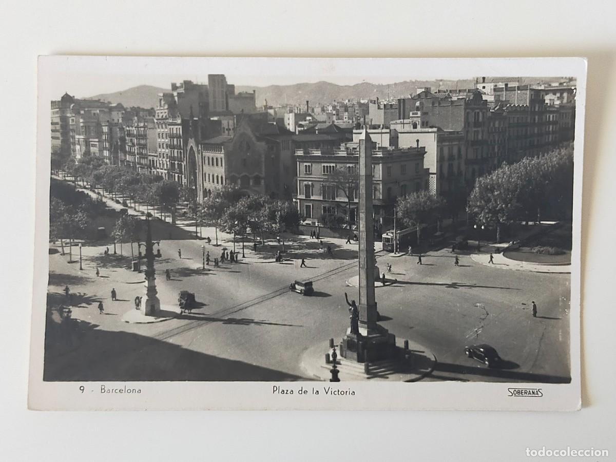 Postales: Tarjeta Postal BARCELONA: Plaza de la Victoria - Edic Soberanas - Sin Circular.