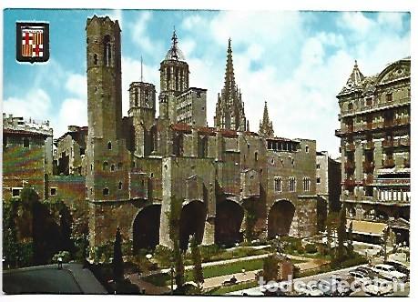 Postales: BARRIO GOTICO, PLAZA BERENGUER EL GRANDE.- BARCELONA