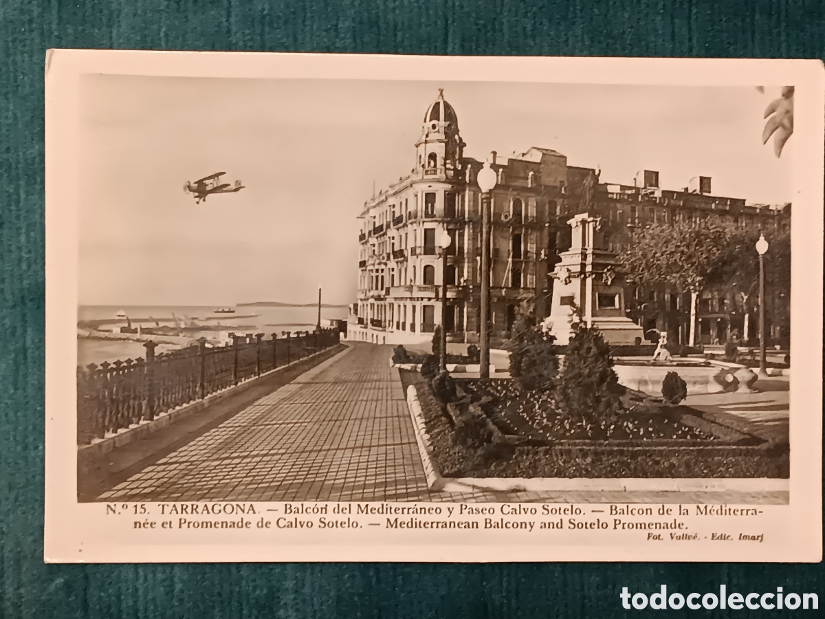 Postales: N&deg;15 TARRAGONA. (Fot. Vallv&eacute;, Edic. Imarj)