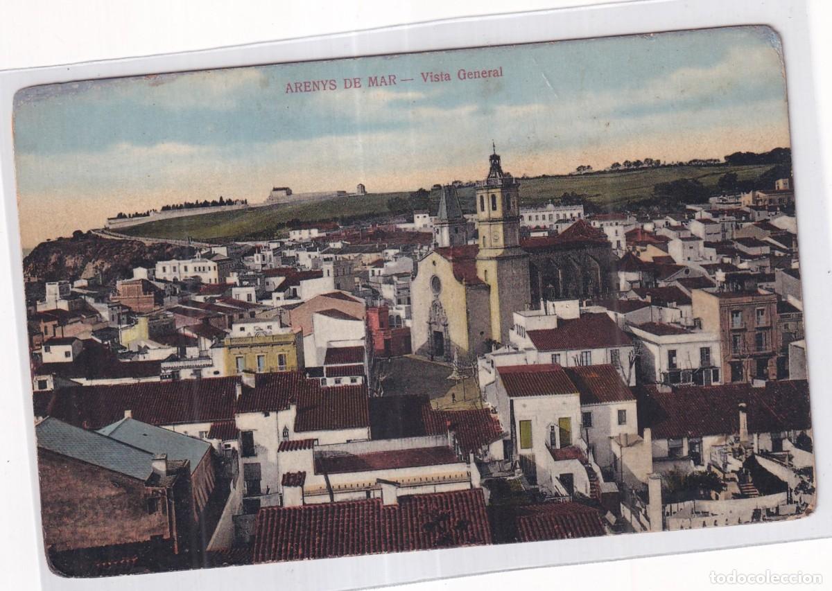 Postales: Arenys de mar. Vista general. C. Sola edit. Sin circular.