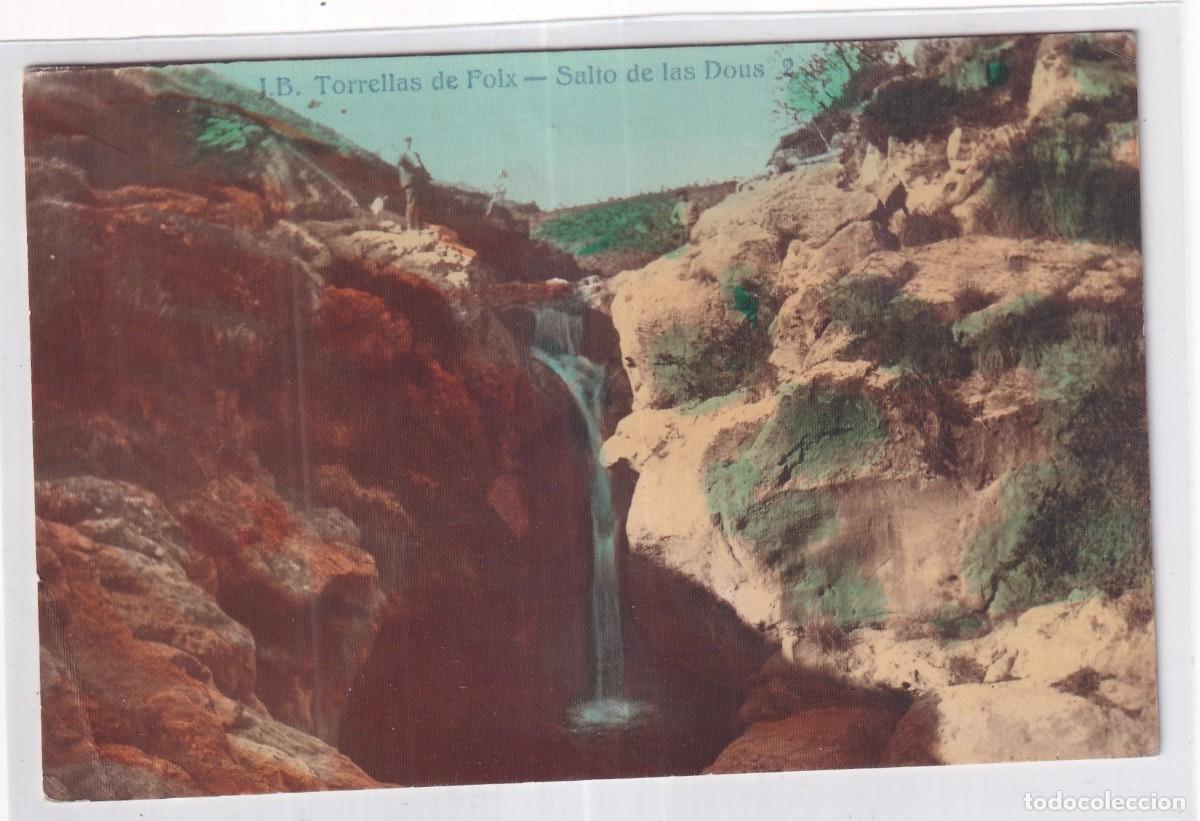 Postcards: JB Torrellas de Foix. Salto de las Dous. Escrita Sin circular
