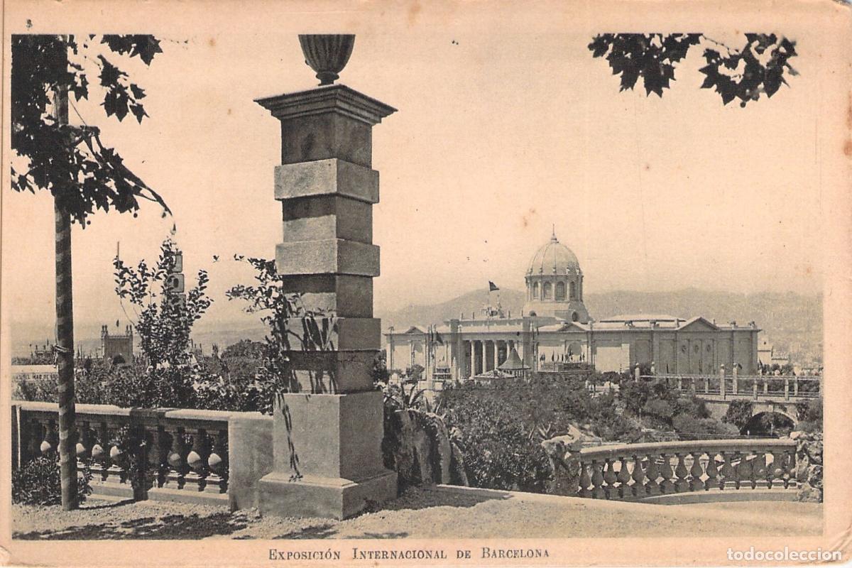 Postales: Tarjeta Postal Palacio de la Qu&iacute;mica Exposici&oacute;n Internacional Barcelona