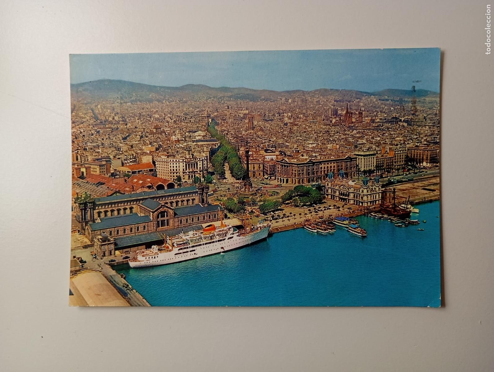 Postales: POSTAL DE BARCELONA. PUERTO Y VISTA GENERAL. TDKP29C