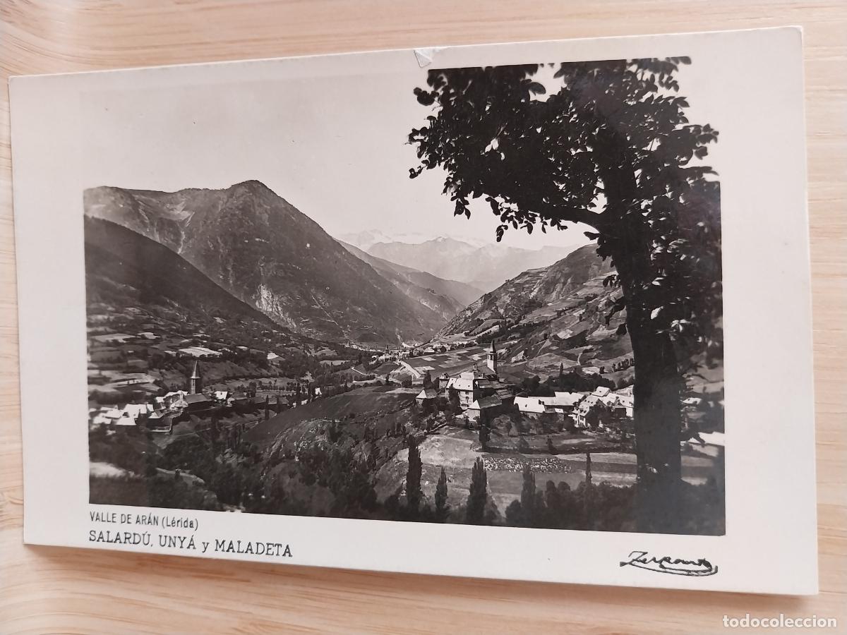 Postales: SALARDU UNYA MALADETA VALLE AR&Aacute;N ED ZERKOWITZ SC ORIGINAL