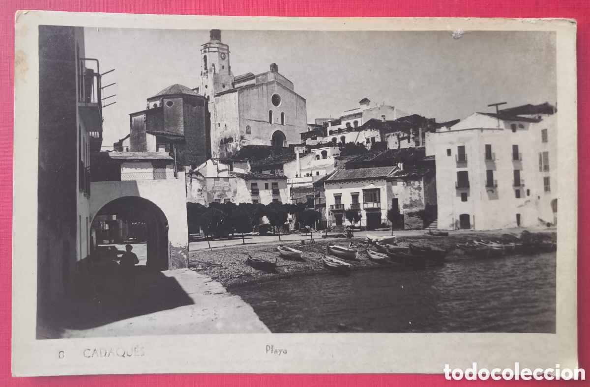 Postales: CADAQU&Eacute;S POSTAL FOTOGR&Aacute;FICA COSTA BRAVA GIRONA C. 1950