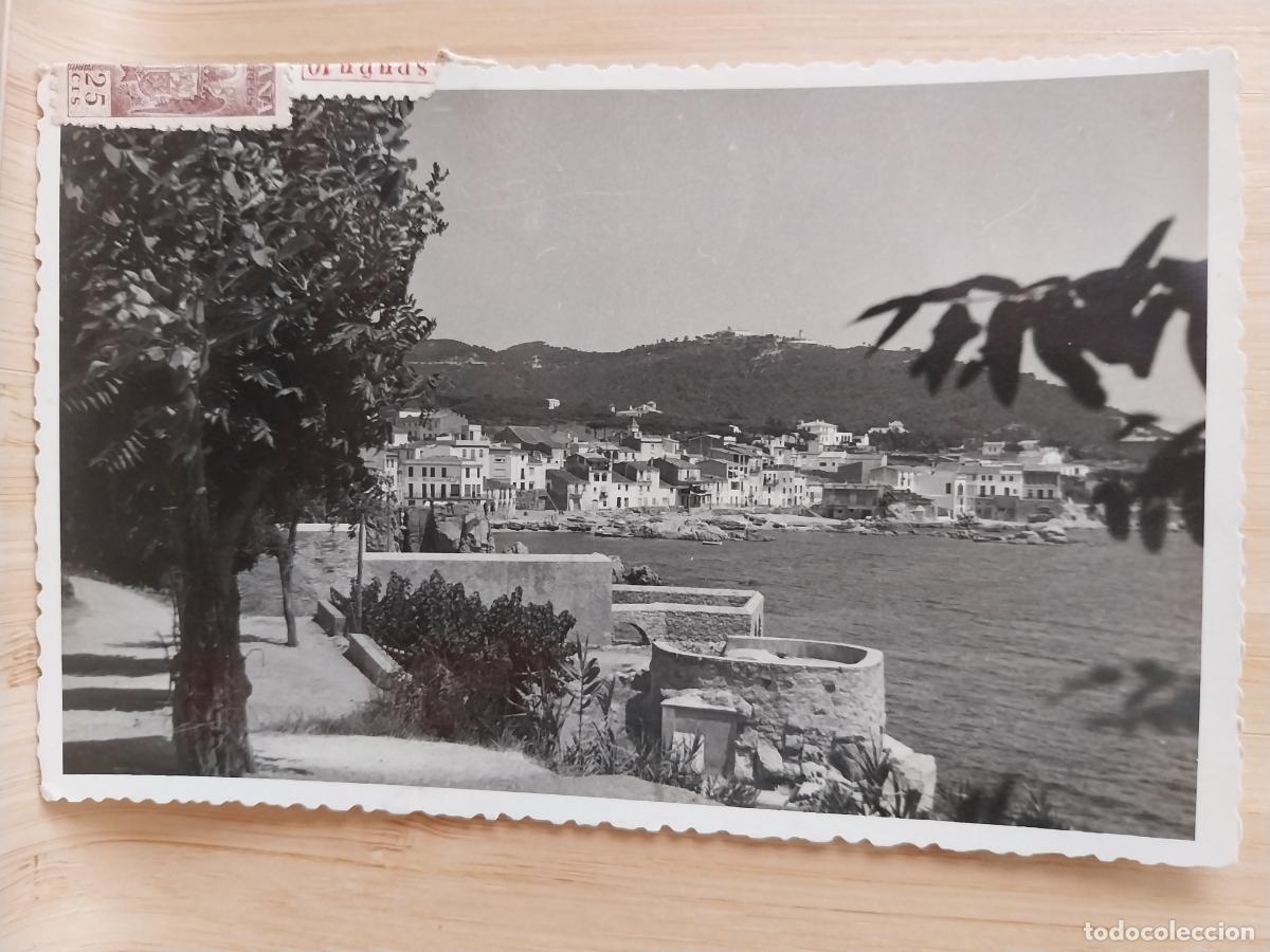 Postales: PALAFRUGELL CASTELLA DESDE SAN ROC ED COSTA BRAVA LIBRERIA CIRCULADA A&Ntilde;O 1968