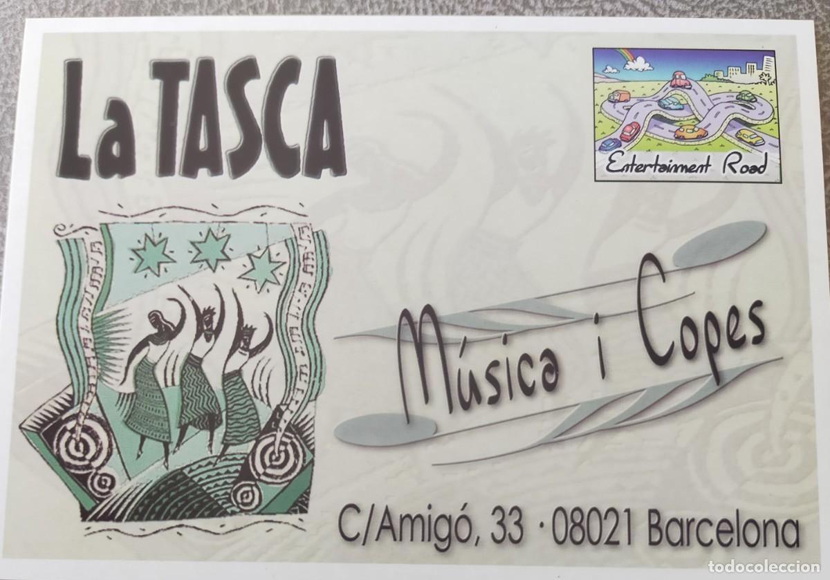 Cartoline: TARJETA POSTAL PROPAGANDA DE LA TASCA BAR DE COPAS DE BARCELONA