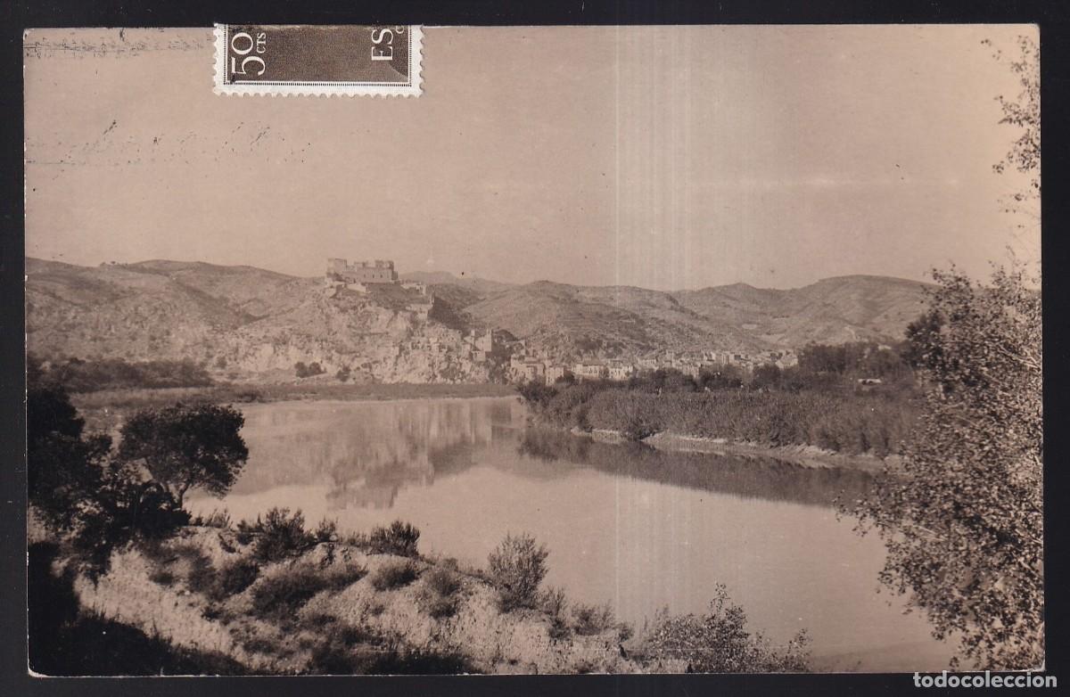 Postkarten: Miravet. Foto an&oacute;nima 89 x 140 mm. Circulada 1958.