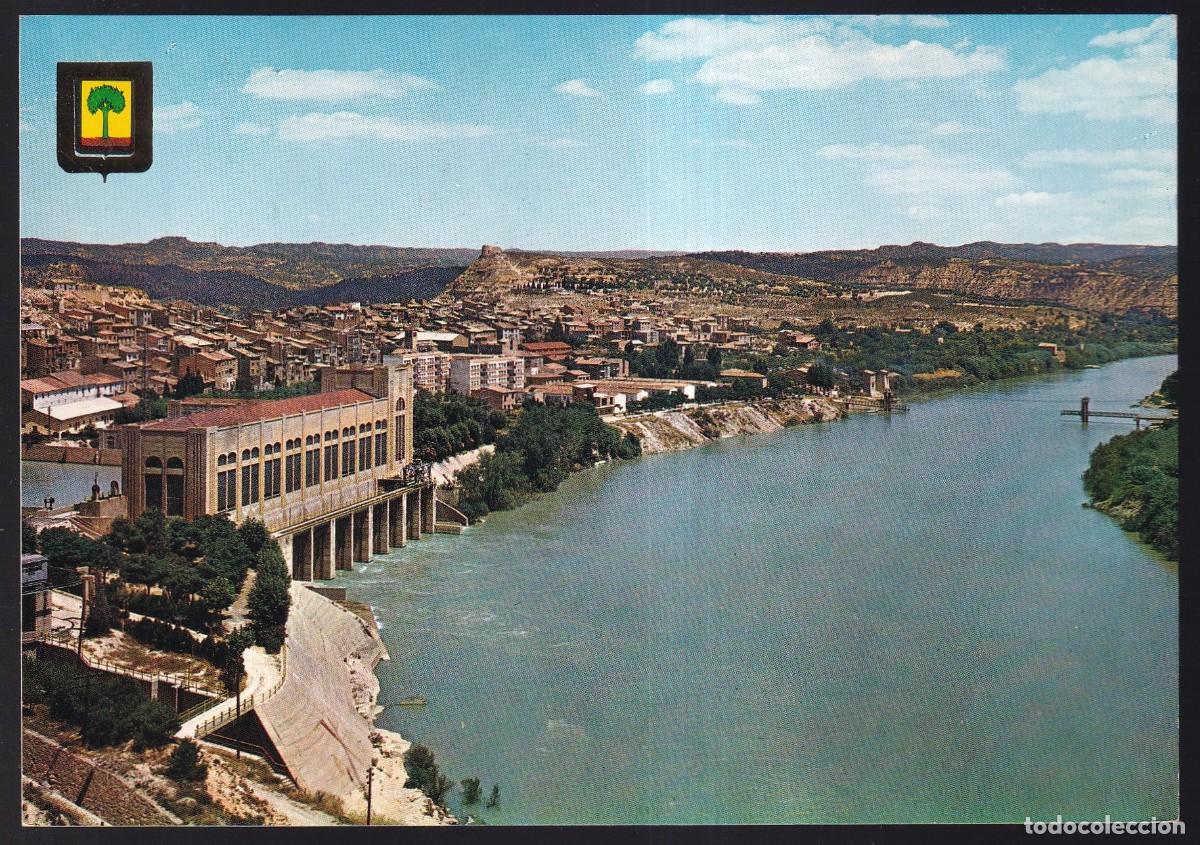 Postales: Flix. *Vista general. Rio Ebro* Ed. FISA n&ordm; 5067. Circulada 1970.