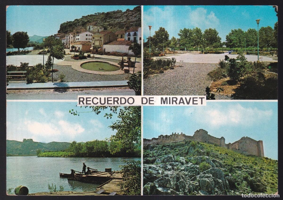 Postales: Miravet. *Variats aspectes de la poblaci&oacute;* Ed. Vista-Crom n&ordm; 2. Nueva.
