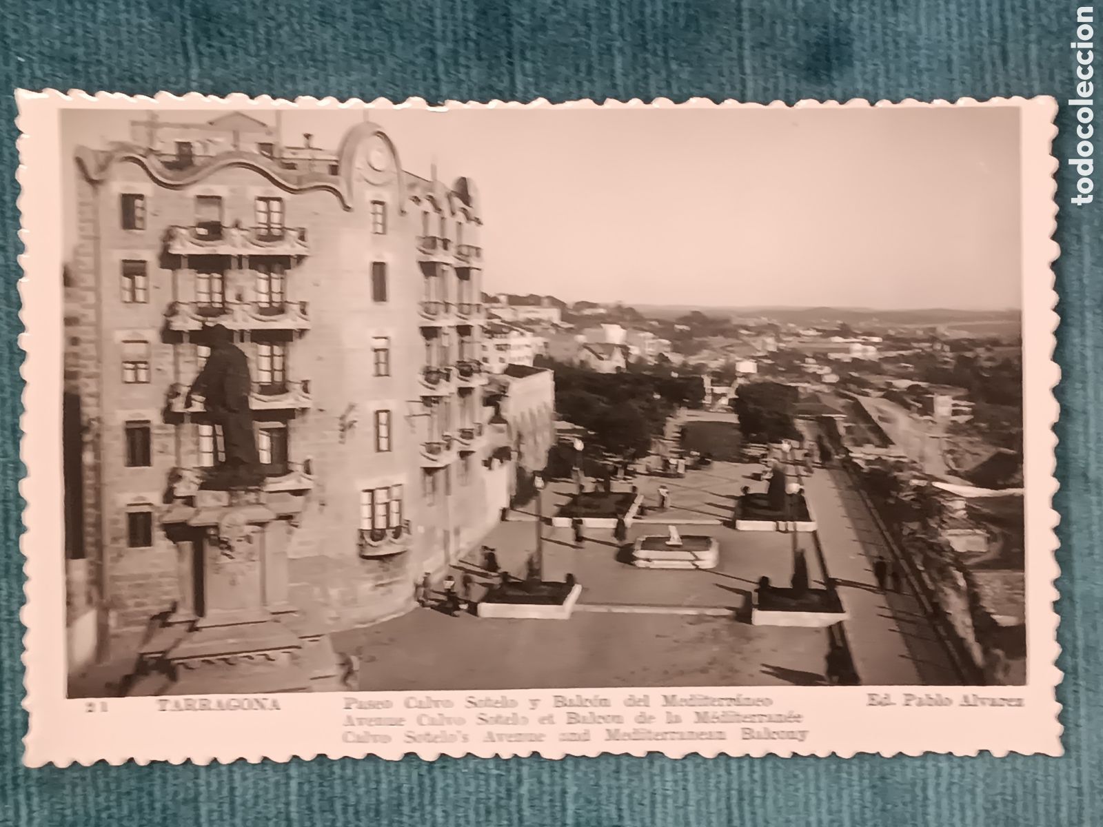 Postales: 21 TARRAGONA. (Ed. Pablo Alvarez)