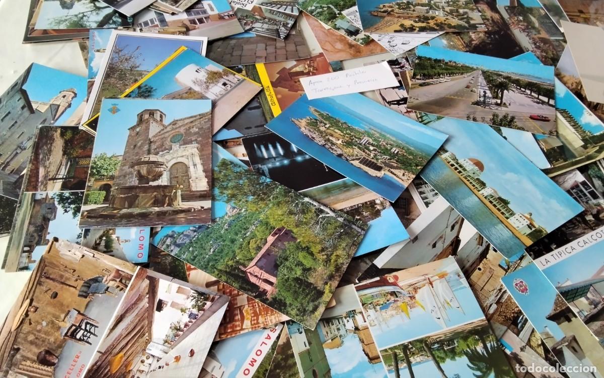 Postales: TARRAGONA Y PROVINCIA LOTE DE APROX. 200 POSTALES ANTIGUAS VARIADAS A&Ntilde;OS 60/70