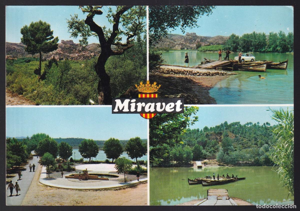 Postales: Miravet. *Vistas parciales. R&iacute;o Ebro* V. C. Fabregat. Nueva.