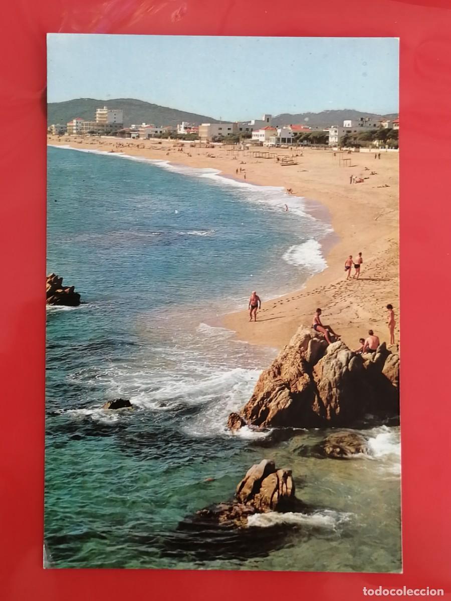 Postales: POSTAL 18762 NUEVA-UBACH 971 PLAYA DE ARO GIRONA SUS LIMPIAS AGUAS BESANDO ROCAS Y ARENAS PLAYA