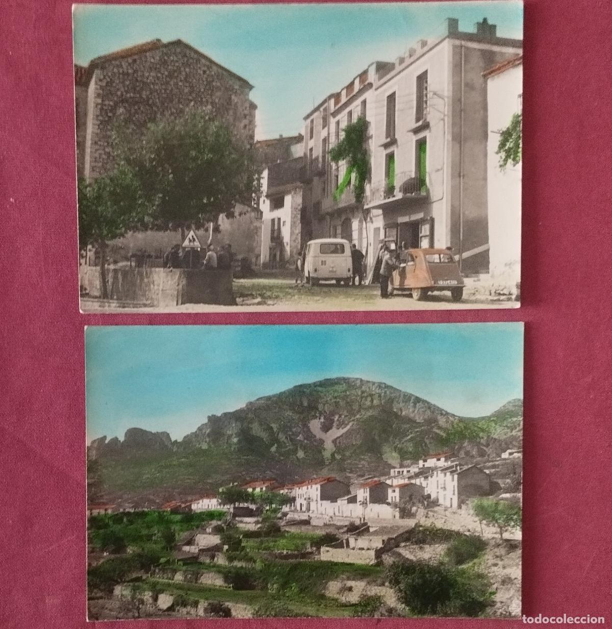 Postales: MAS DE BARBERANS - 2 POSTALES - VISTAS - TARRAGONA