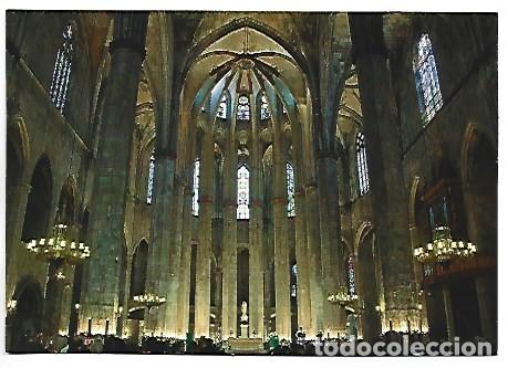 Postales: BASILICA DE SANTA MARIA DEL MAR.- BARCELONA
