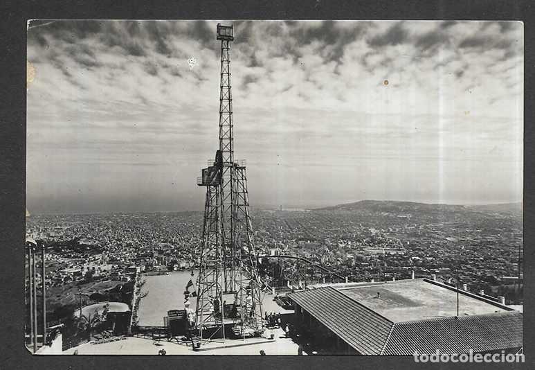 Postales: Postal. Barcelona- S&eacute;rie I N&uacute;m 38. Tibidabo - Atalaya - Vista parcial de la ciudad