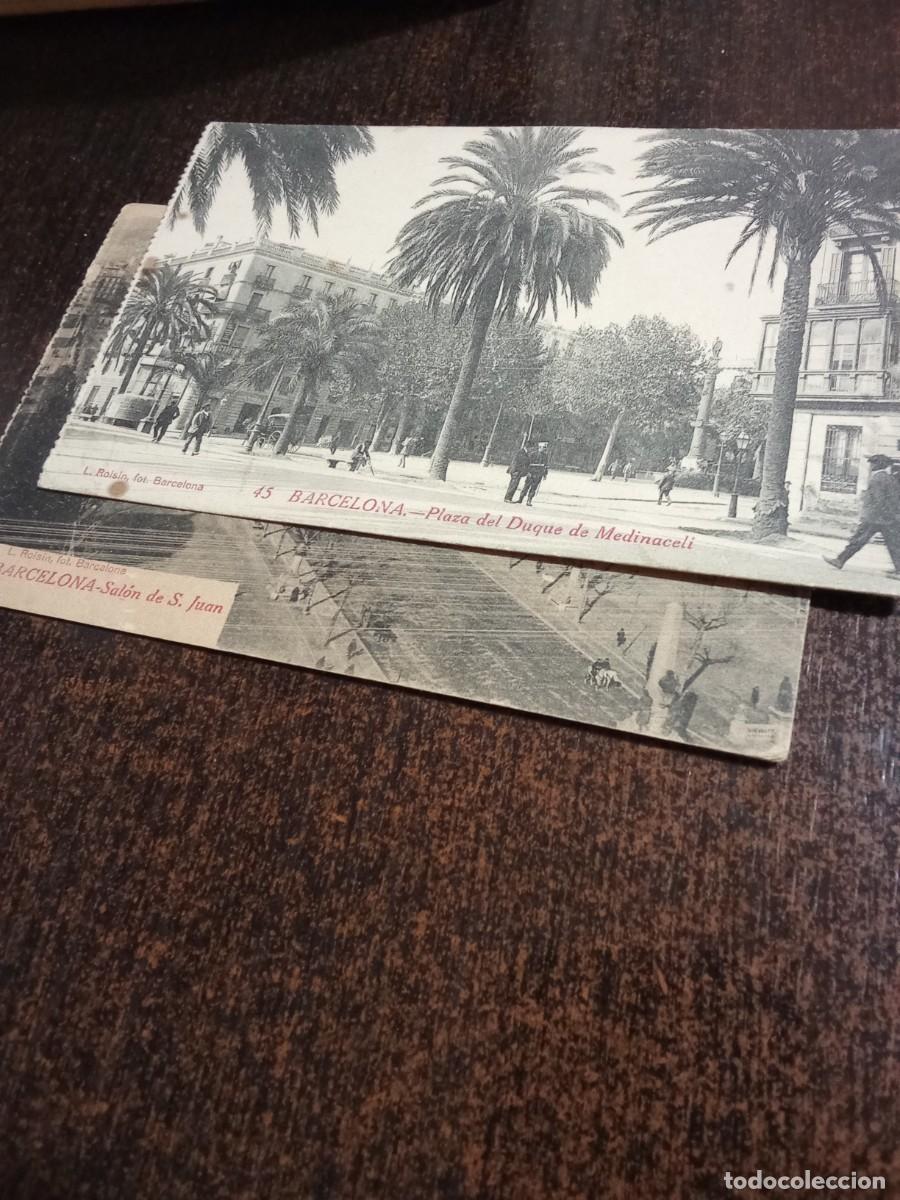 Postales: Barcelona.L.Roisin.Plaza del Duque y Salon de San Juan.
