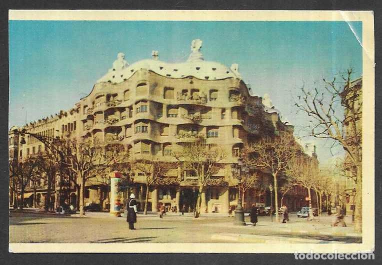 Postales: Postal. Barcelona - 7 Paseo de Gracia. &rdquo; La Pedrera&rdquo; Heliotipia Art&iacute;stica Espa&ntilde;ola