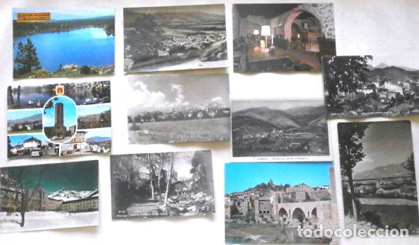 Postales: GIRONA (Provincia) 12 Postales GOMBRENY, MONTGRONY, ARBUCIAS, BESALU, HOSTALRICH, ALP, PUIGCERDA