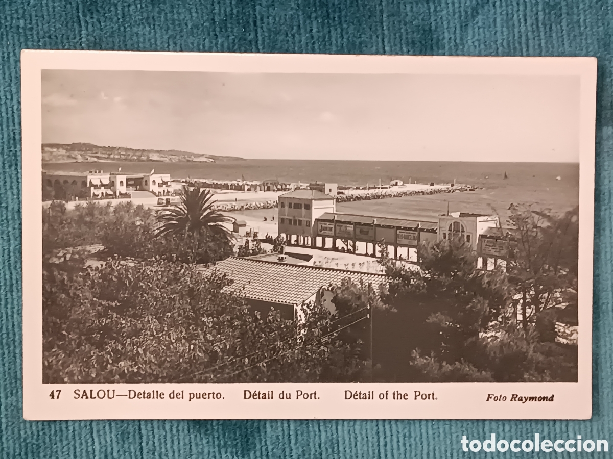 Postales: 47 SALOU. Detalle del Puerto
