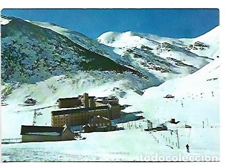 Postales: ESTACION INVERNAL, VISTA GENERAL DE NURIA Y ASTAS, AL FONDO COLLADO DE FINESTRELLES.- NURIA / GIRONA