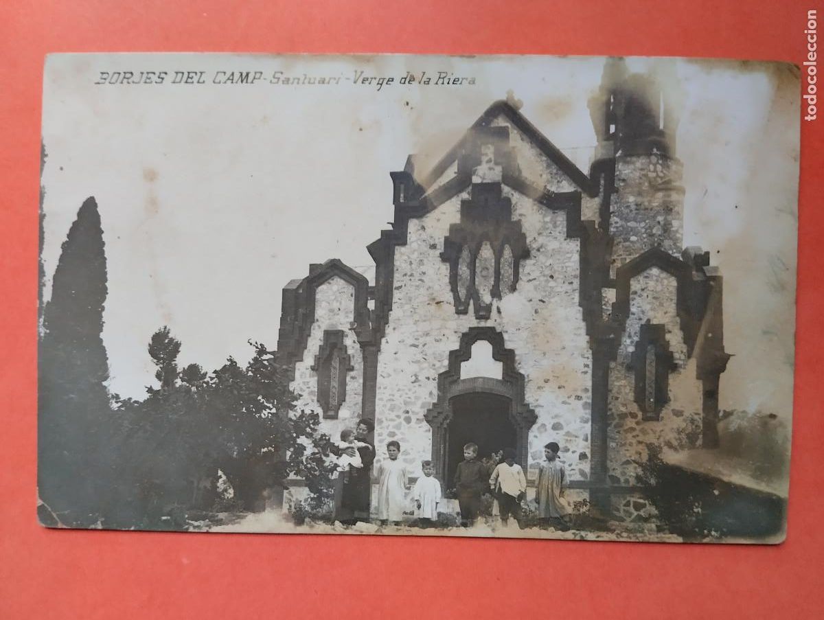 Postales: POSTAL FOTOGRAFICA BORGES DEL CAMP TARRAGONA. SANTUARI VERGE DE LA RIERA