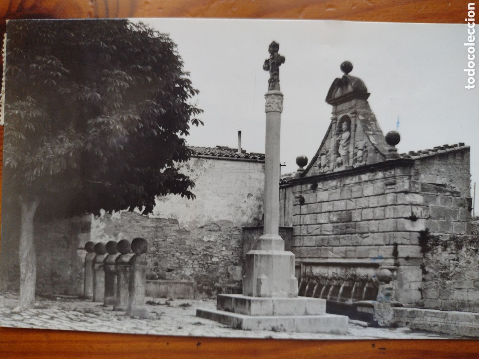 Postales: Postal a&ntilde;os 50, sta. Coloma de Queralt, circulada