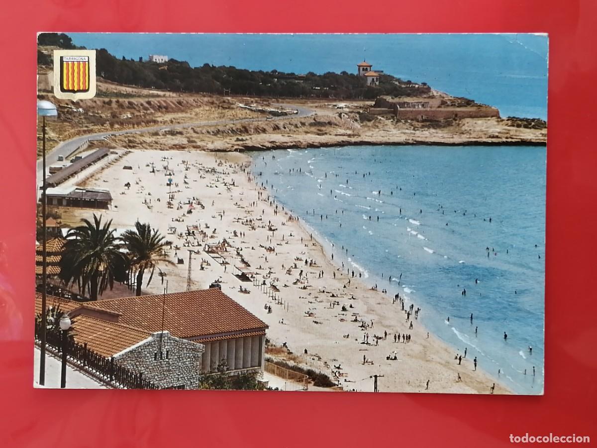 Postales: POSTAL 18680 MAT.GRANOLLERS BARCELONA 1989-ESCUDO DE ORO 2897 TARRAGONA PLAYA MILAGRO