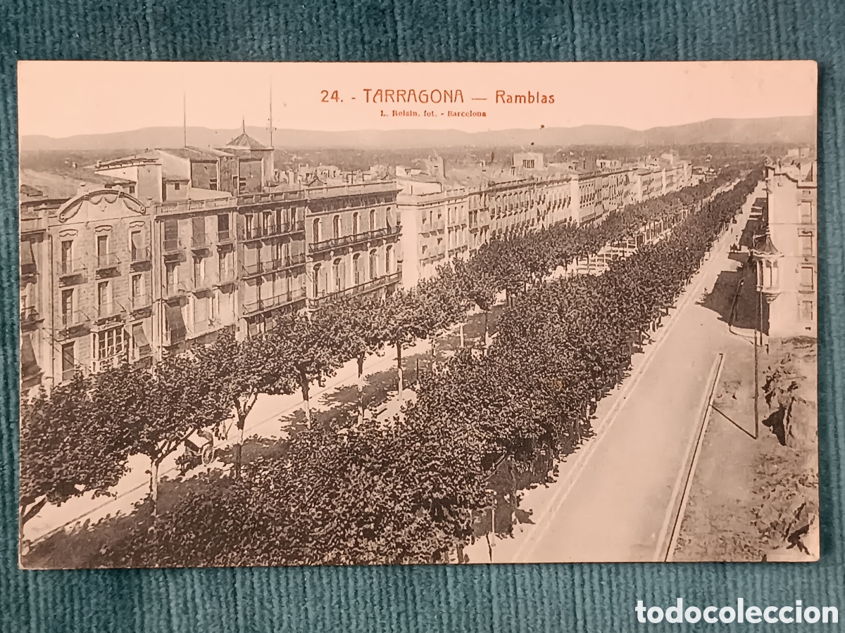 Postales: 24 TARRAGONA. Ramblas