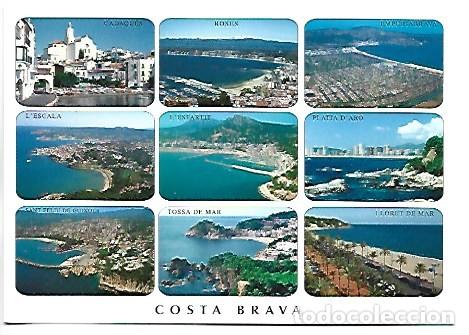 Postales: MULTIVISTAS DE LA COSTA BRAVA - GIRONA - Foto 1