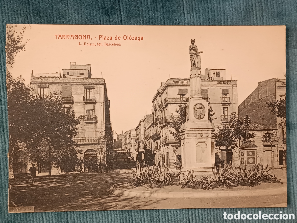Postales: TARRAGONA. Plaza de Ol&oacute;zaga.